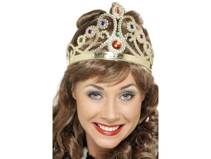 Smiffys Crown Queens Jewelled (kleuren kunnen variëren)