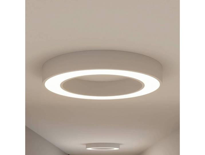 LED Deckenleuchte Sharelyn Arcchio, dimmbar, weiß / opal, für Küche, Aluminium, Modern