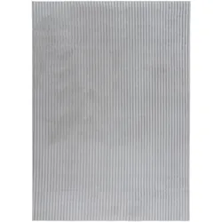 Teppich PLUSH silber (BL 80x150 cm) - BL 80x150 cm