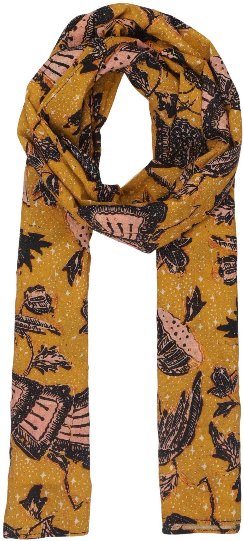 Ulla Johnson Damen Schal oder Tuch, Gelb, Viskose / Baumwolle - Second Hand