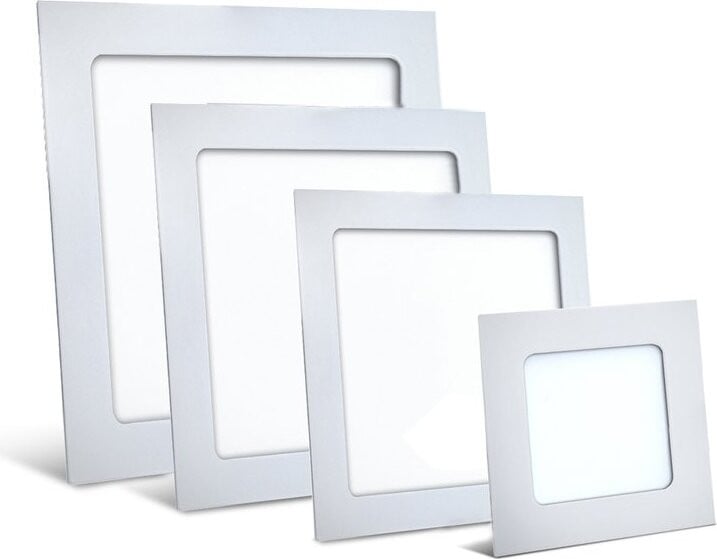 Braytron LED inbouwspot vierkant koud wit 6W 350 lumen 120x120mm