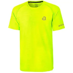 andro Shirt Melange Alpha neongelb S - S