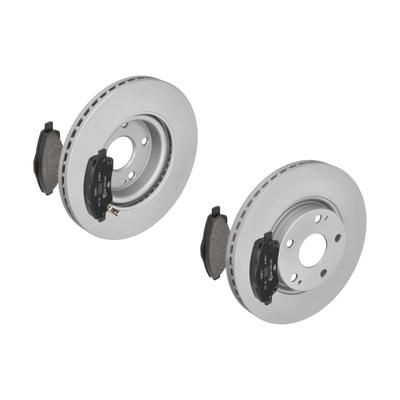 ATE Bremsensatz, Scheibenbremse 1420-22156 Vorderachse belüftet 295mm 26mm für TOYOTA