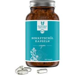 Bio Borretschöl Kapseln vegan 108 g | 180 Kapseln