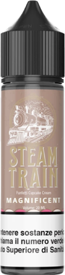 Steam Train Magnificent Liquido Shot 20ml Cupcake Crema
