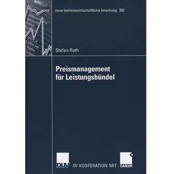 Preismanagement für Leistungsbündel, Fachbücher von Stefan Roth