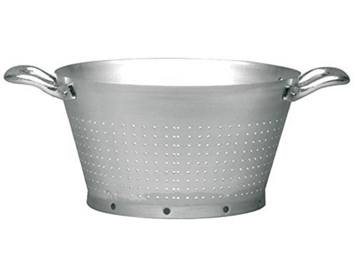 Piazza 135640 Conico Nudelsieb aus Aluminium, 40 cm, Durchmesser