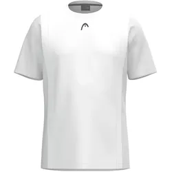 Head, Jungen, Sportshirt, Club 25 Tech T-Shirt Jungen Weiss (140), Weiss