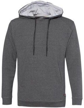 Bayside BA1050 Fitflex Hood T-Shirt in Charcoal size XS   Cotton 105000, 1050