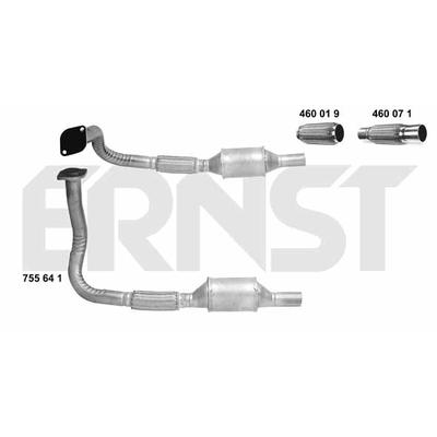 ERNST Katalysator Set 755641 für Opel GM