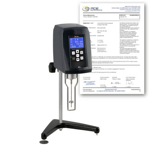 PCE Instruments PCE-RVI 2-ICA Viskositätsmessgerät kalibriert (ISO)