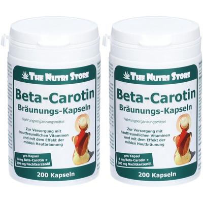 Carotin BRÄUNUNGS-Kapseln veget. 2x 2x200 St Kapseln