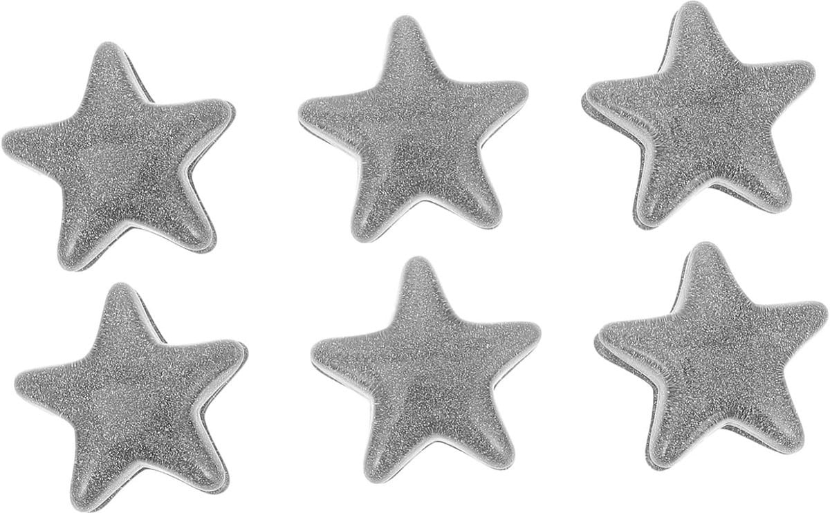 Set van 6 magnetische gordijngewichten voor natuurlijke drapering - Zilver