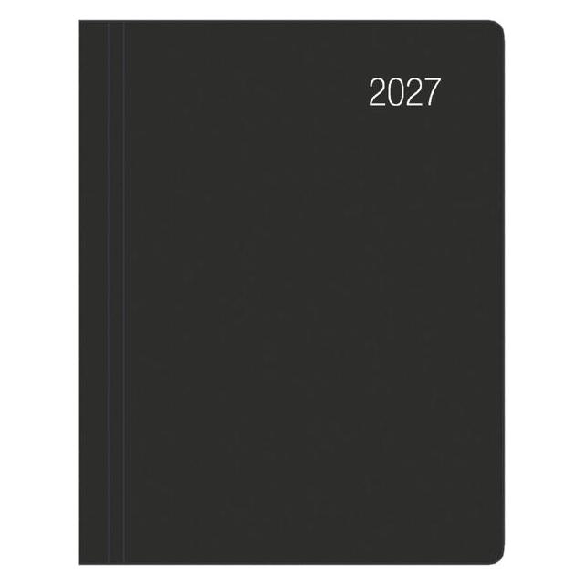 Neumann Taschenkalender 1W/2S 8,3x10,7cm schwarz (1 Woche / 2 Seiten) (661415/660-1020)