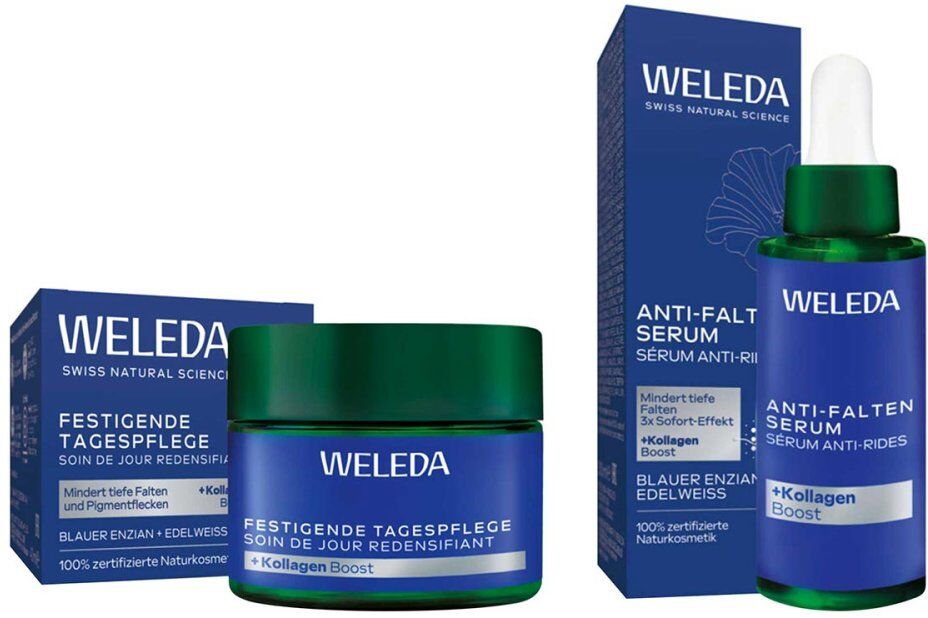 Weleda Blauer Enzian & Edelweiss: Tagespflege & Serum 40+30ml