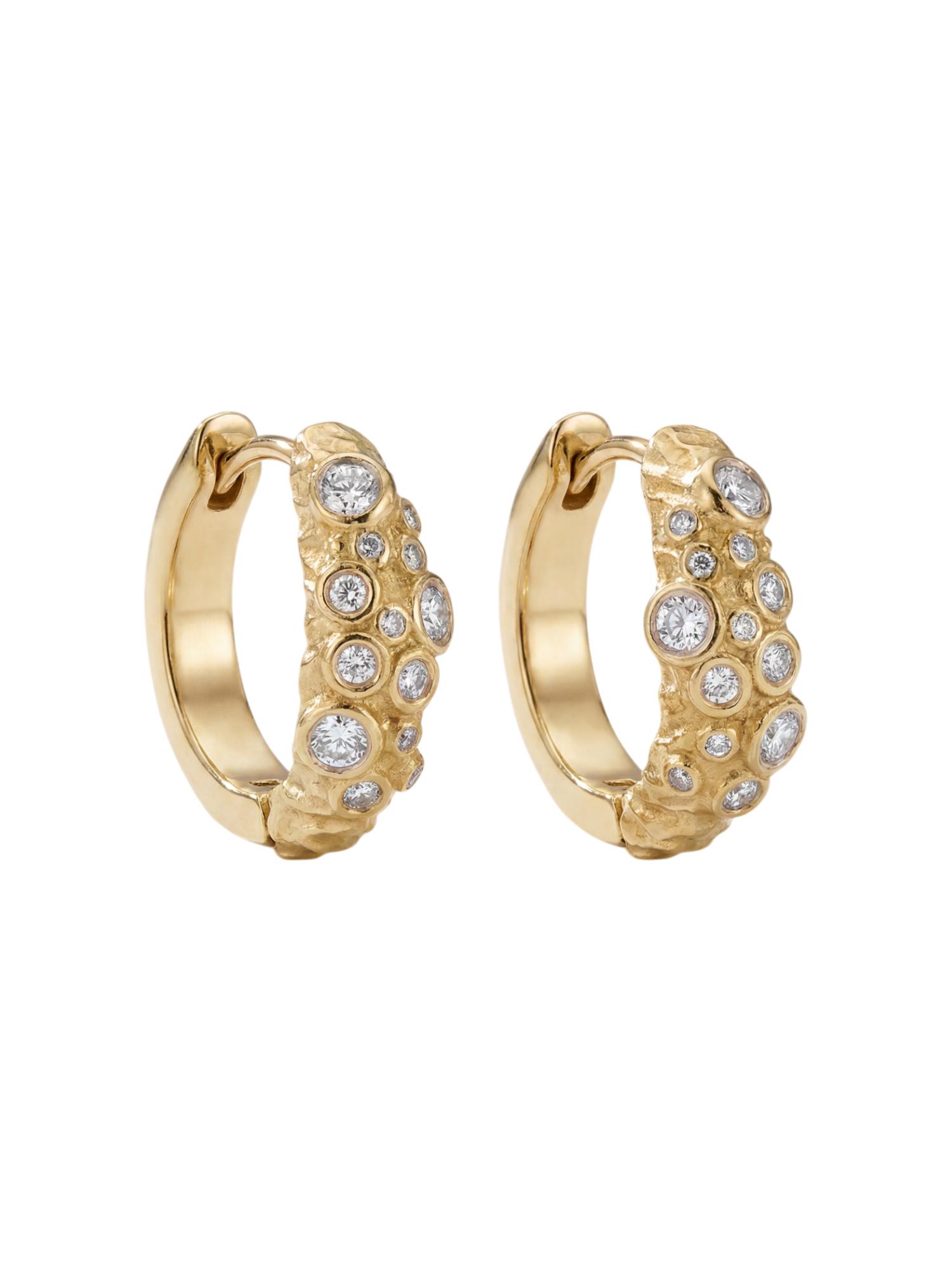 PURELEI Coral Reef Ohrringe mit Zirkonia Steinen