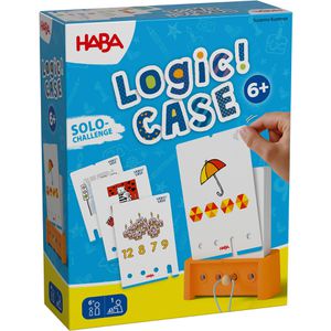 Haba Lernspiel 2013176001, Logic! CASE 6+ Solo Challenge, ab 6 Jahre, 1 Spieler