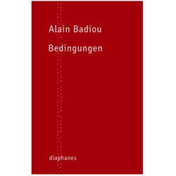 Bedingungen, Fachbücher von Alain Badiou