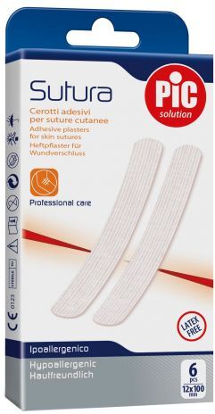 Pic Cerotto Sutura 12x100 mm 6 Pezzi