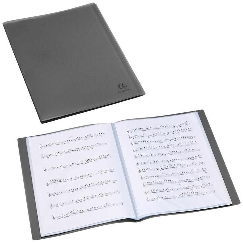 Exacompta Sichtbuch Opak, schwarz 78531E