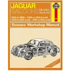 Jaguar MkI & II, 240 & 340 (55 - 69) Haynes Repair Manual, Ratgeber von Haynes Publishing