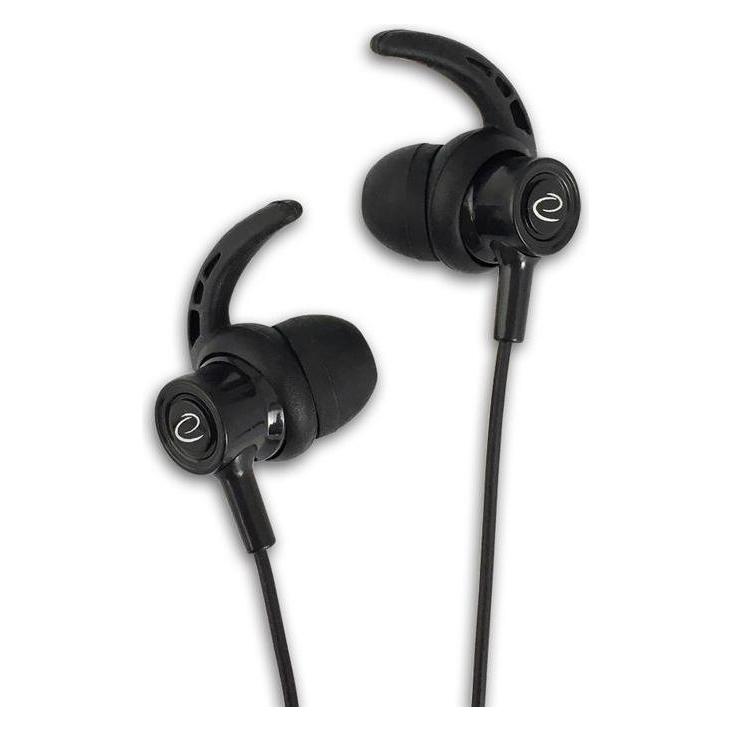 Esperanza Earphones With Microphone And Volume Control Eh199k Black (Kabelgebunden) (39878860)