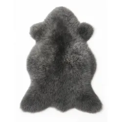 SCHAFFELL Lammfell Dunkelgrau L-XXL, ca. 120 cm