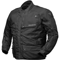 Modeka Varus Plus Übergrößen Motorradjacke schwarz - 6XL