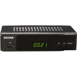 Denver DTB-133 DVB-Digital-TV-Tuner/Digital-Player (DVB-S), TV Receiver, Schwarz
