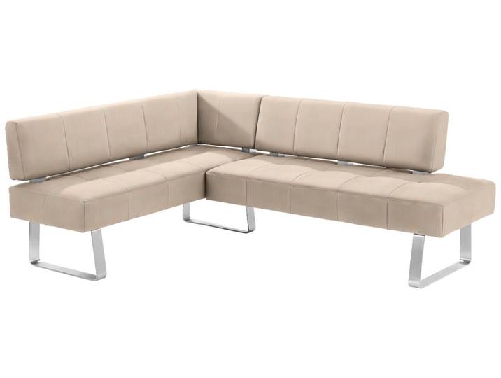 Moderano Eckbank LUPO II, karamel, Stoff