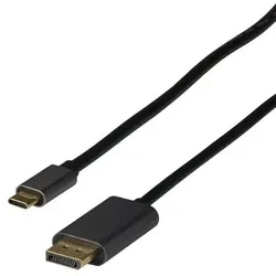 EFB Elektronik EBUSBC-DP14K.2 Videokabel-Adapter 2 m USB Typ-C DisplayPort Schwarz