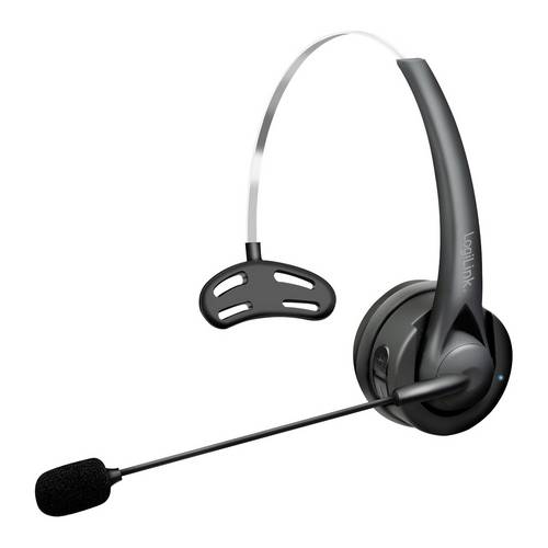 LogiLink BT0075 On Ear Kopfhörer Bluetooth Schwarz
