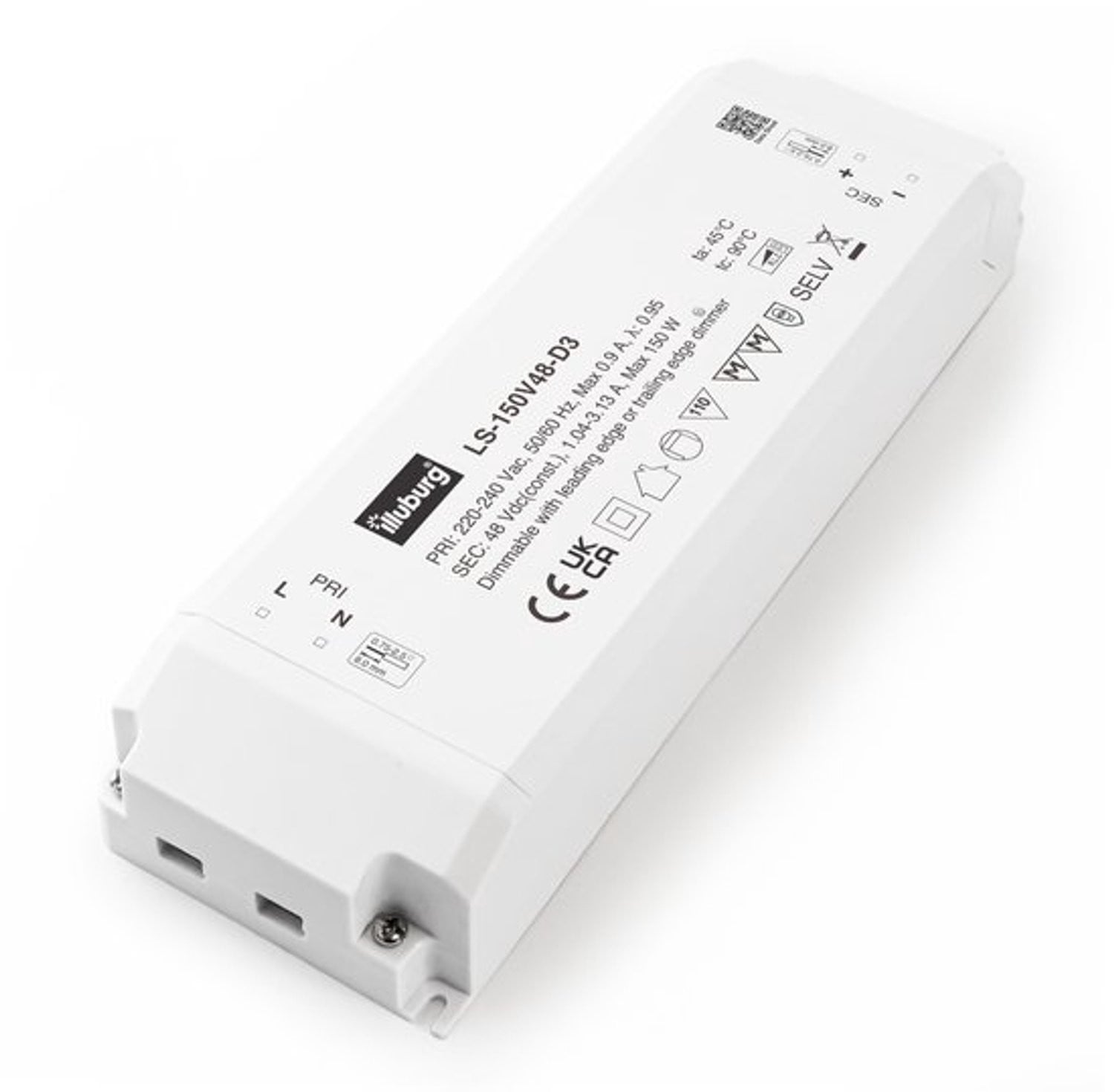 Dimbare Led-transformator 48V 50W-150W Triac Voeding voor Ledstrips
