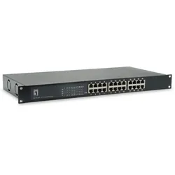 LevelOne GEP-2421W630 Netzwerk-Switch Unmanaged Gigabit Ethernet (10/100/1000) Power over Ethernet (PoE) Schwarz