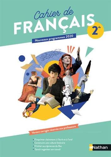 Cahier de français 2de : nouveaux programmes 2020 - Preis vom 09.10.2026 07:28:09 h
