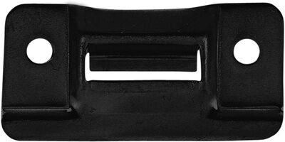 Adam Hall 1632 KEEP Keeper Plate Black Schwarz