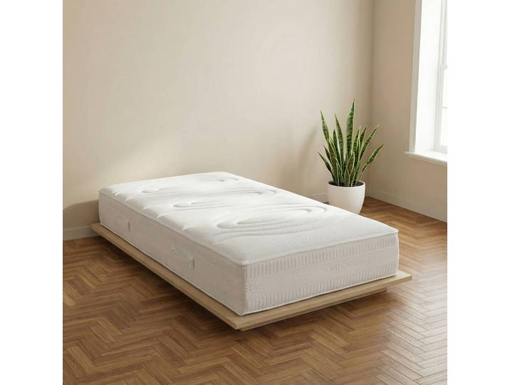 TTF-Matratze Ortho Star Premium T 100 x 200cm H4 Jersey Weiß