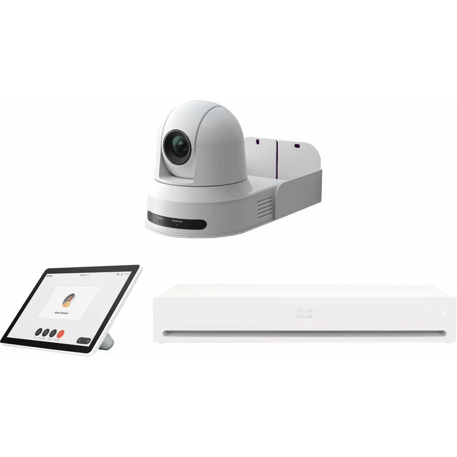 Cisco Room Kit Pro with PTZ 4K Camera, Gruppen-Videokonferenzsystem, 4K Ultra HD, 60 fps, 20x, 12x, Grau
