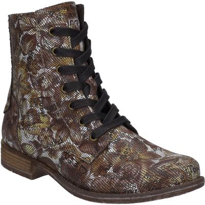 Stiefelette JOSEF SEIBEL "Sienna 82, moro", Damen, Gr. 38, braun (moro), Obermaterial: 100% Rindsleder Leather cow., Schuhe Stiefelette