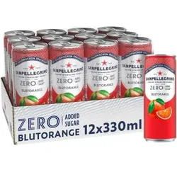 San Pellegrino Blutorange Zero Erfrischungsgetränk 12x 330mll