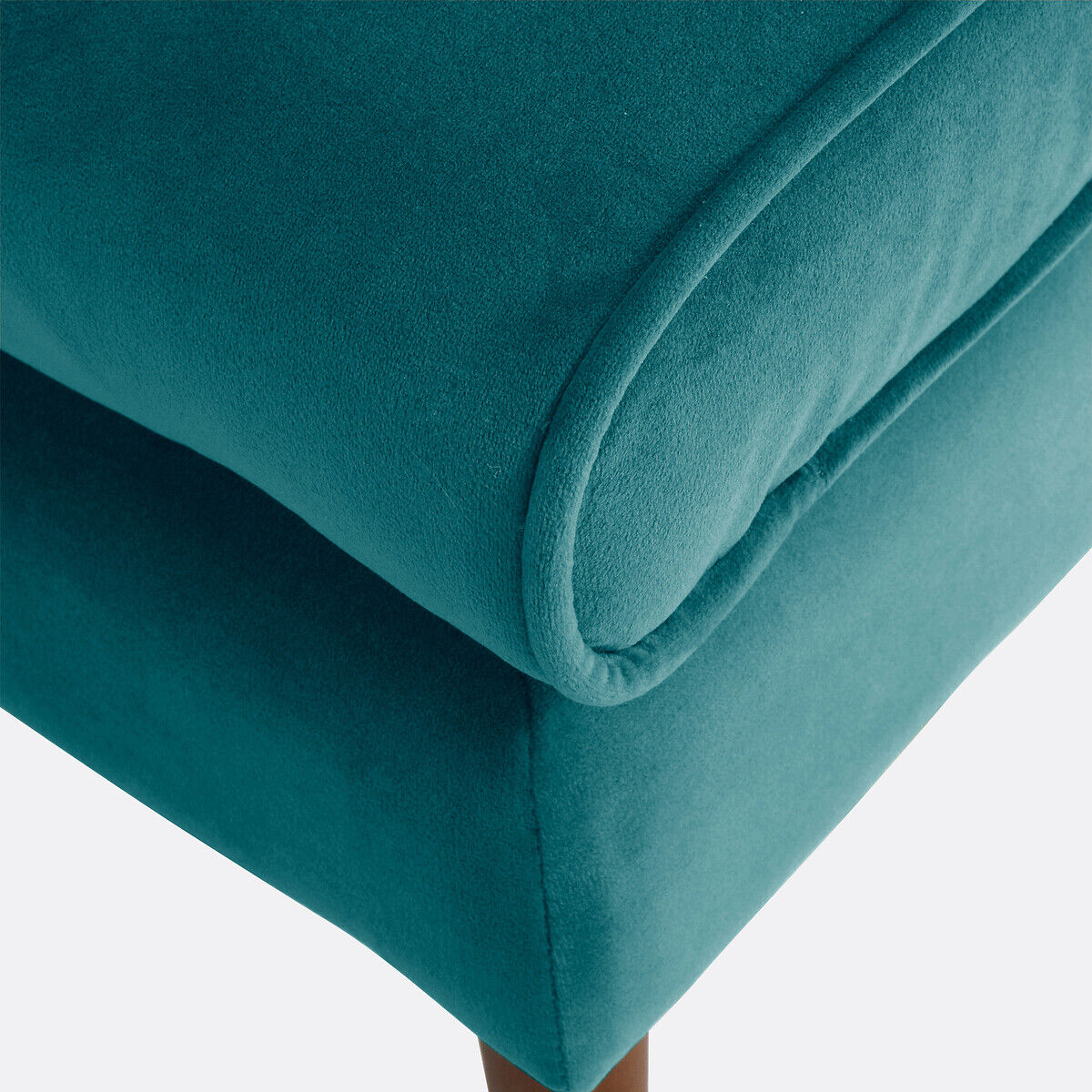 LA REDOUTE INTERIEURS Pouf en velours (Y)