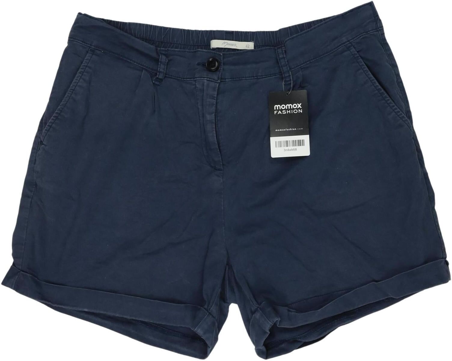 Maas Damen Shorts, Marineblau, Gr. EU 42, Baumwolle / Elasthan - Second Hand