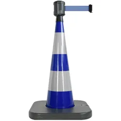 Viso, Verkehrstechnik, RCX102BU PVC Blau Kegel zu festen-Gurt O x H 90 mm 1000