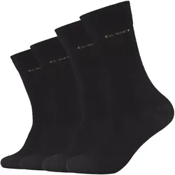 4er Pack camano Soft Tex Wollsocken 0005 - black 35-38