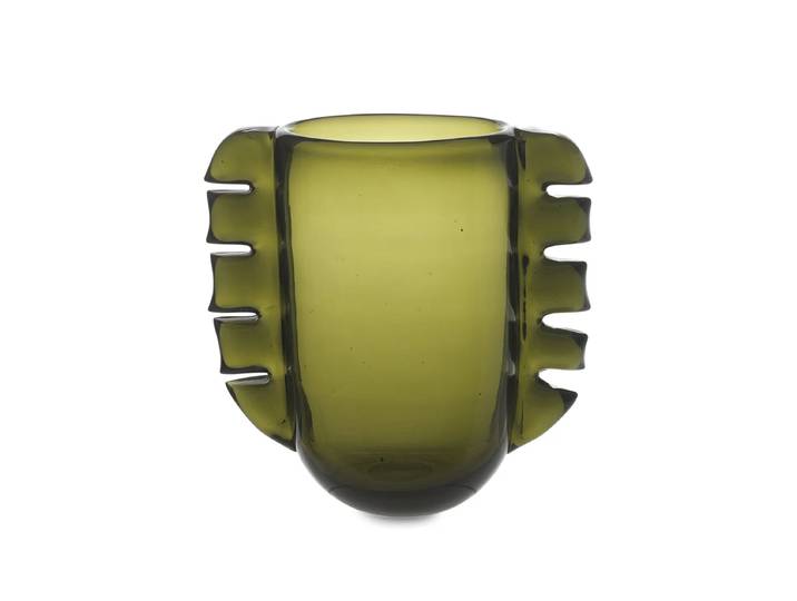 Ferm Living - Alas Vase, moosgrün