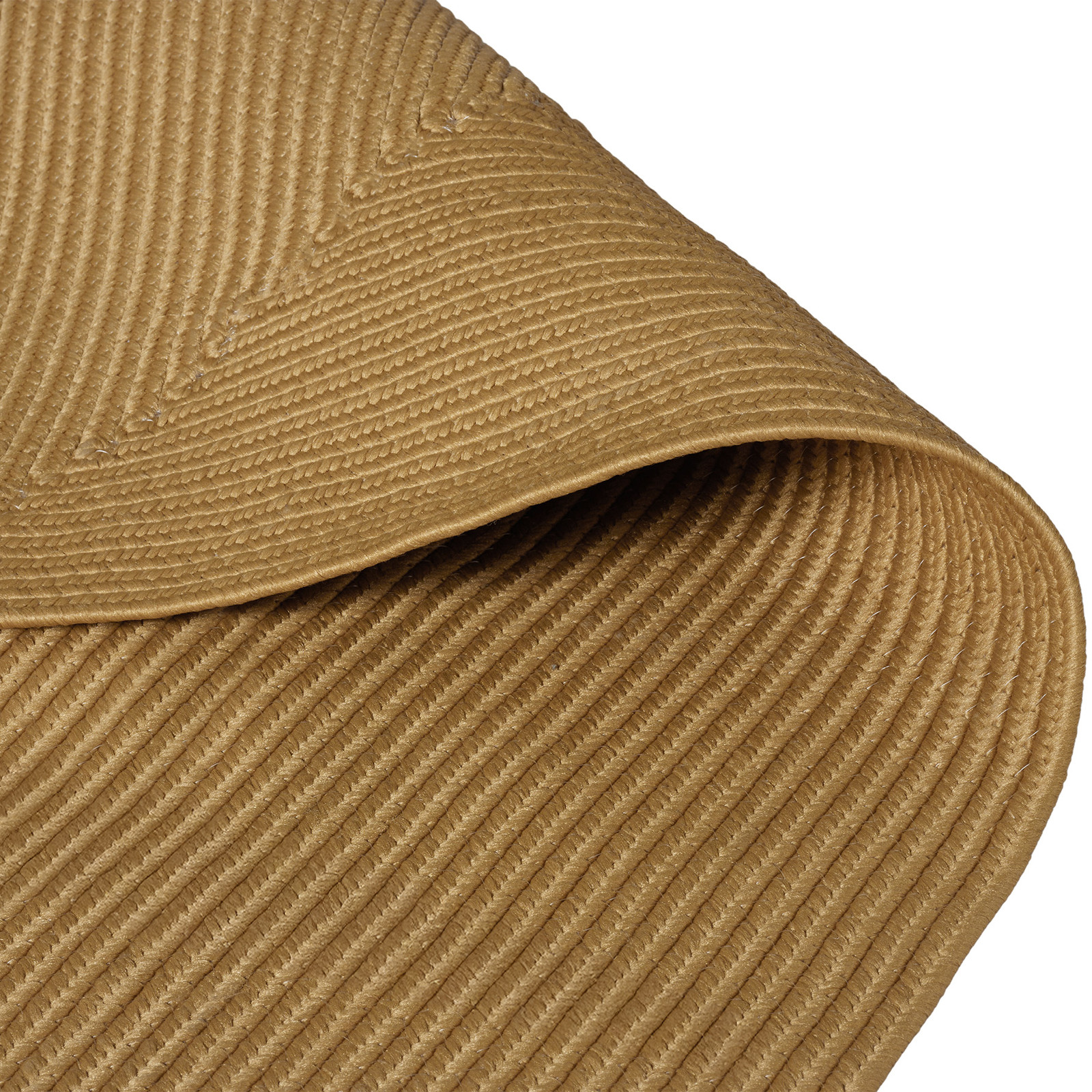 TecTake Gevlochten vloerkleed Raya in jute-look, boho stijl, rechthoekig