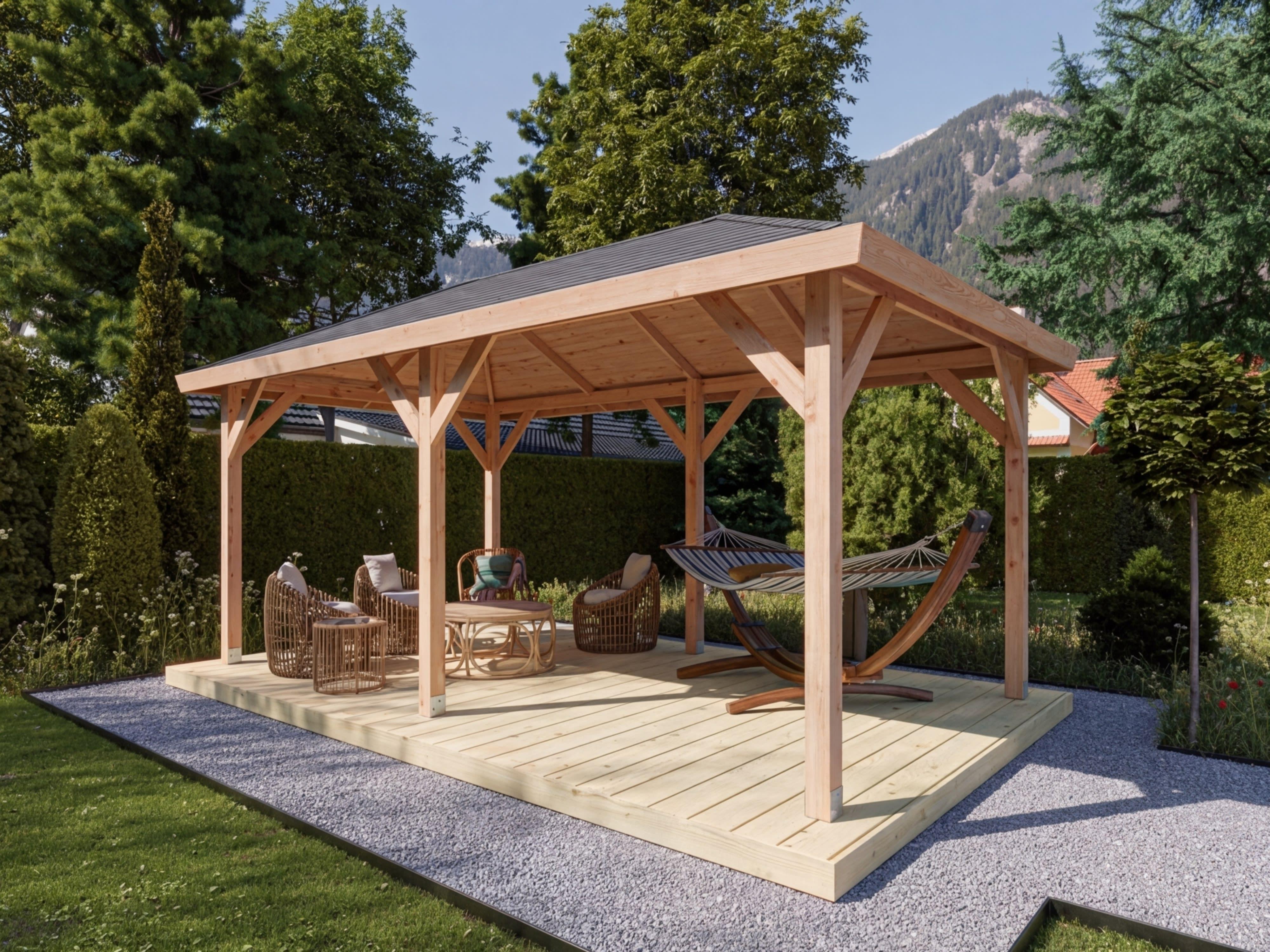 Pavillon Gartenlaube Corfu Douglasie