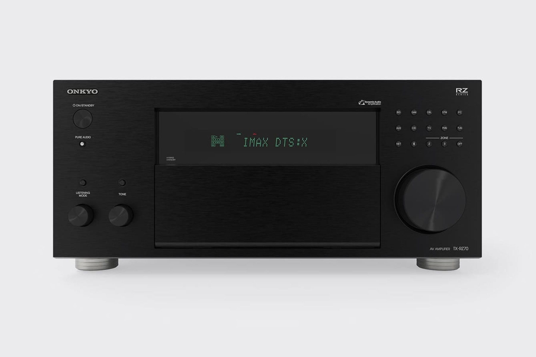 ONKYO 115968, 140 W, 7.2.4 Kanäle, Surround, Klemmleistenanschluss, Verkabelt & Kabellos, RCA