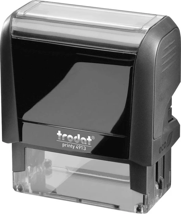 trodat Textstempel, individualisierbar printy 4913 selbstfärbend schwarz ohne Logo 566497