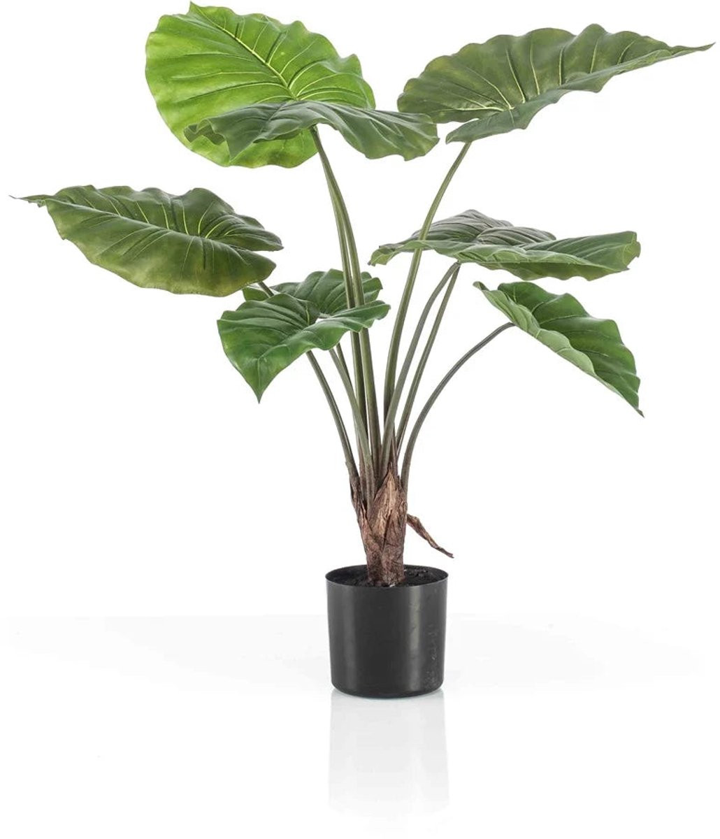 Emerald Kunstplant Alocasia 70cm - Groene kunstplant voor binnen